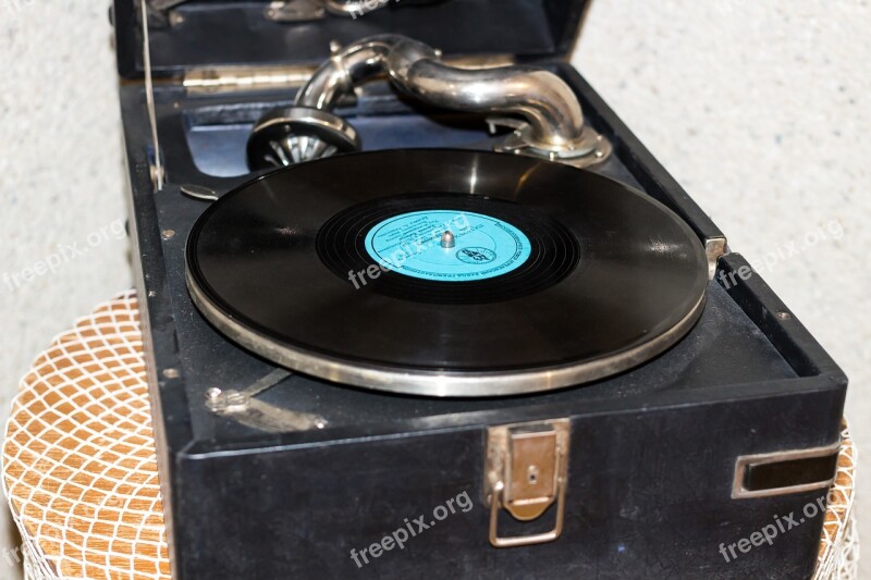 Retro Old Turntable Records The Ussr