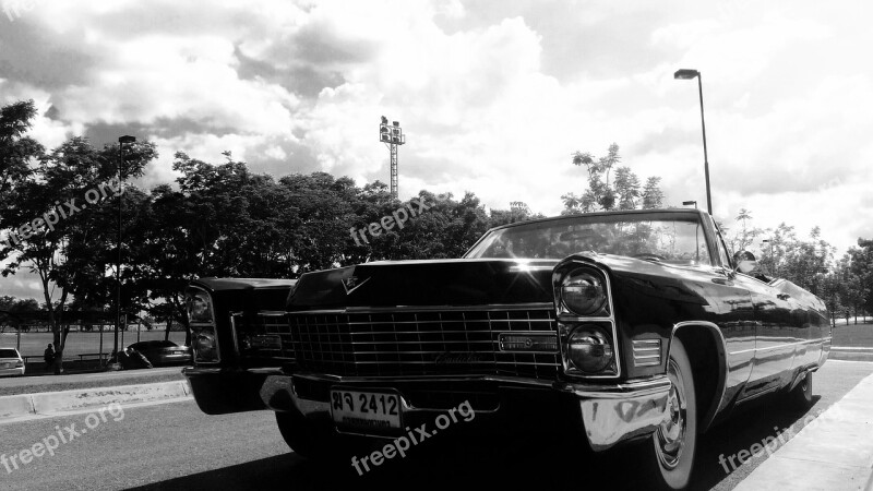 Vintage Car Classic Black And White Free Photos