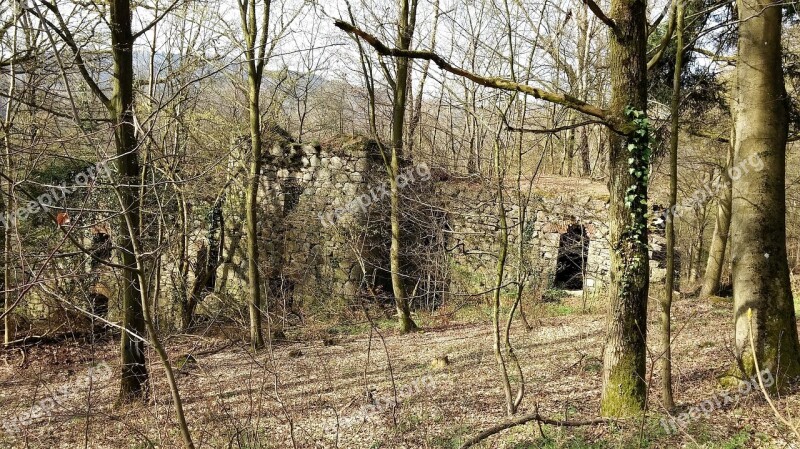 Ruin Tower Fortress Towers Old