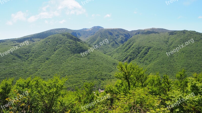 Hallasan Jeju Korea Mountains Scenic