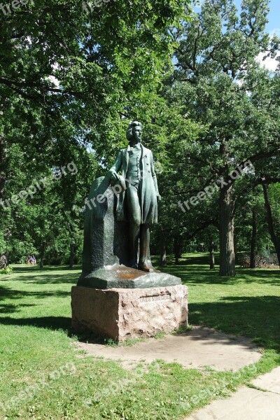 Statue Minnehaha Minneapolis Free Photos