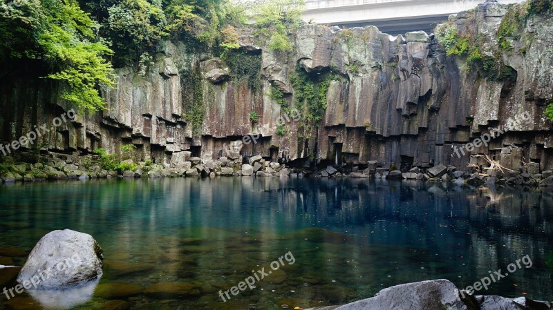 Jeju Island Falls Cheonjeyeon Jeju Cheonjeyeon Falls Cheonjeyeon Falls Cheonjeyeon Jejuisland Cheonjeyeon Waterfall