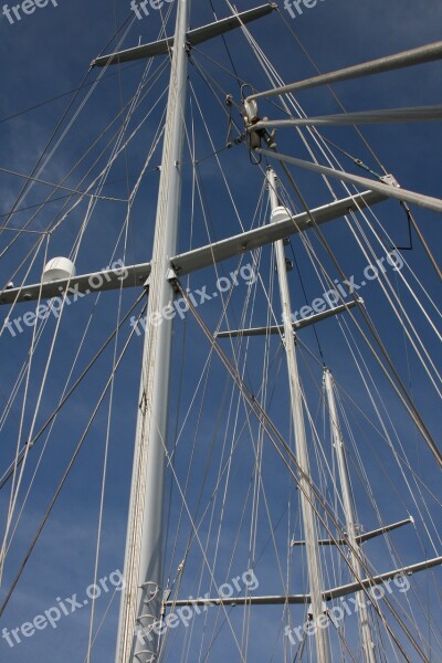 Masts De Eendracht Blue Air Free Photos