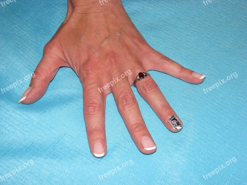 Manicure Hand Ring Salon Nail