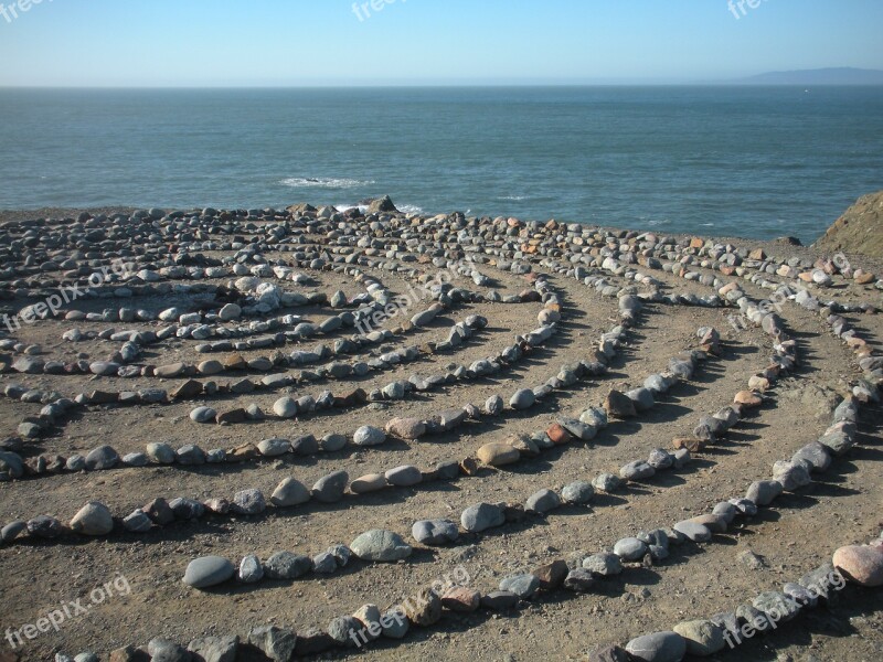 Labyrinth San Francisco Mystic Spiritual Pacific