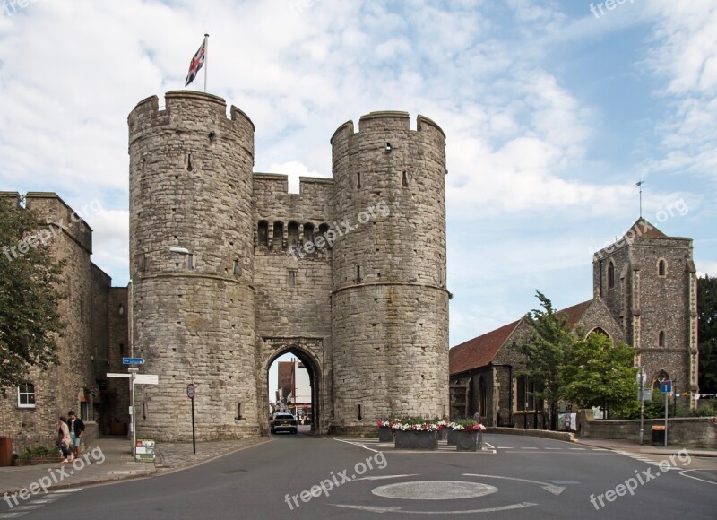 West Gate City Gate Canterbury England United Kingdom