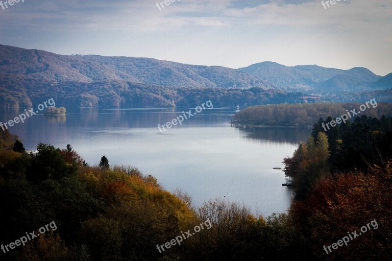 Bieszczady Solina Autumn Free Photos