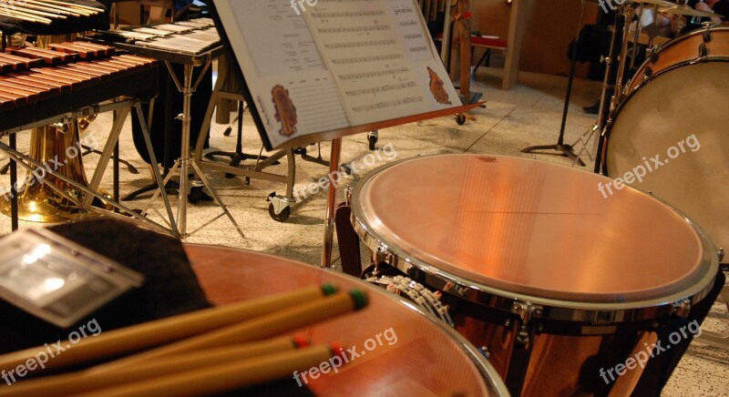 Percussion Timpani Marimba Free Photos