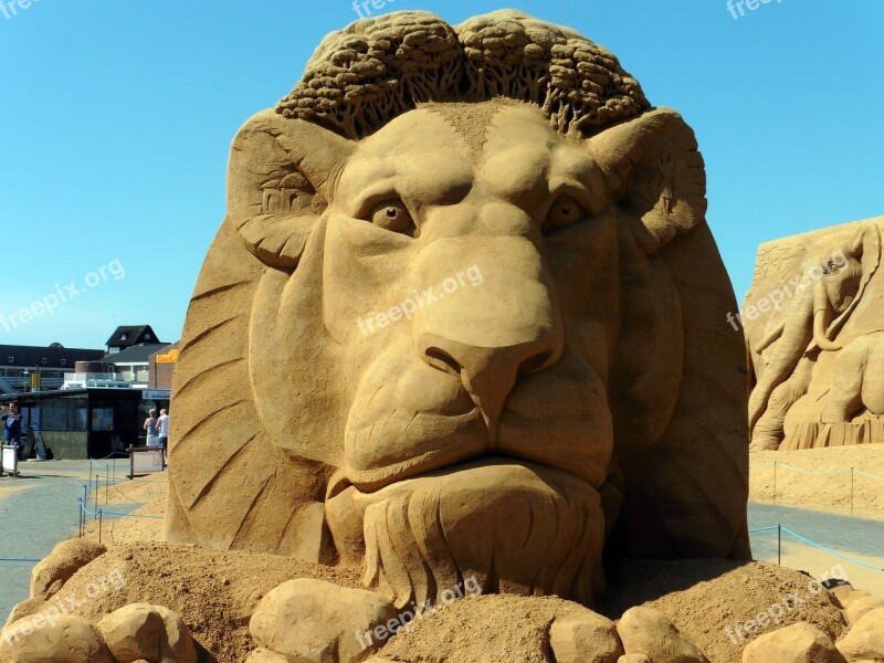 Denmark Sand Sculpture Søndervig Sculpture Festival