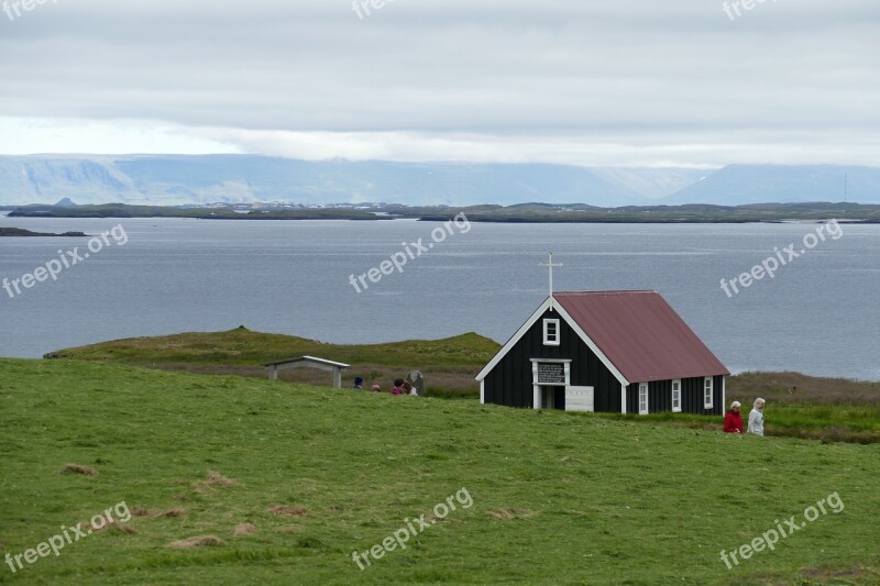 Iceland Landscape Nature Water Sea