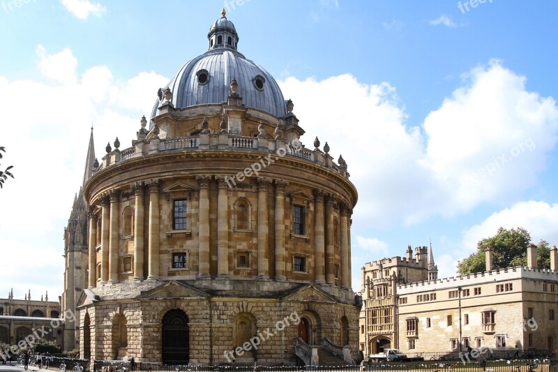 Radcliffe Camera Oxford England Building Historically