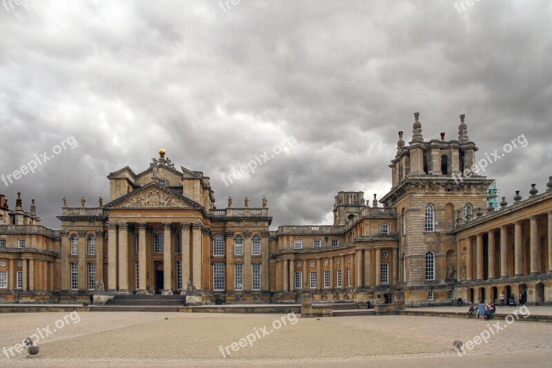 Blenheim Palace Castle World Heritage Woodstock Oxfordshire