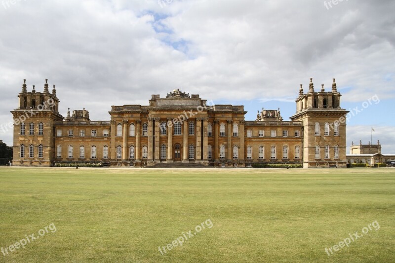 Blenheim Palace Castle World Heritage Woodstock Oxfordshire