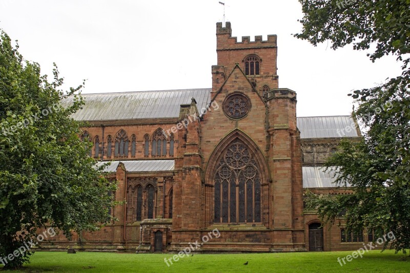 Cathedral Carlisle Episcopal See Gothic Cumbria