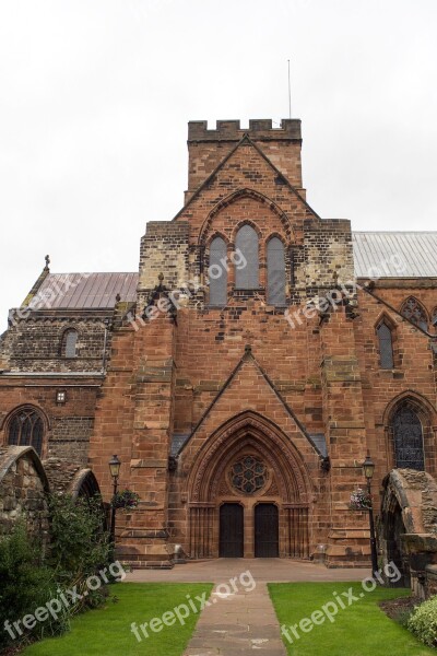 Cathedral Carlisle Episcopal See Gothic Cumbria