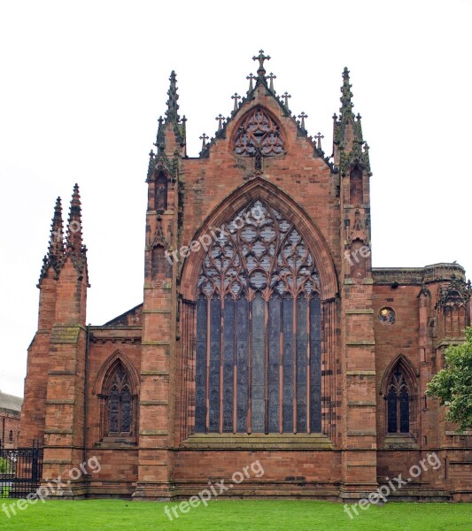 Cathedral Carlisle Episcopal See Gothic Cumbria