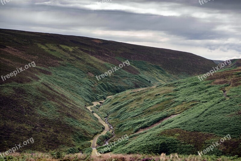 Highlands And Islands Scotland Clouds Landscape Nature