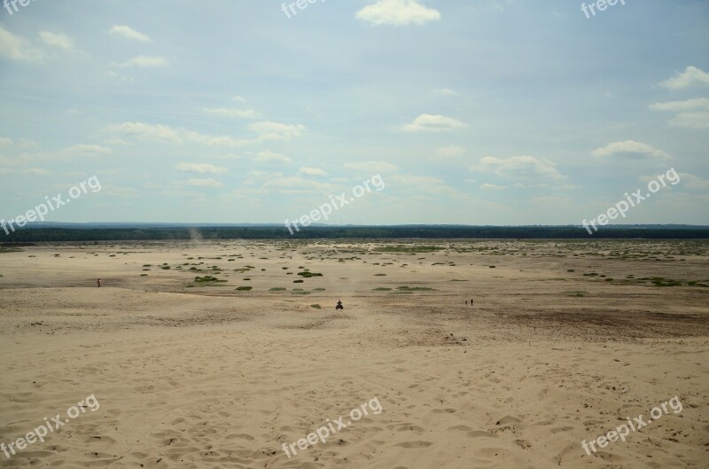 Desert Sand Step Desert Błędowska Summer