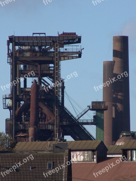 Dortmund Phoenix-west Hoesch Old Steel Industry