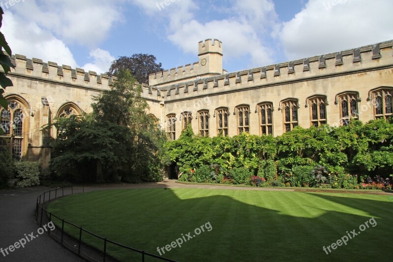 Balliol College University Oxford England Building