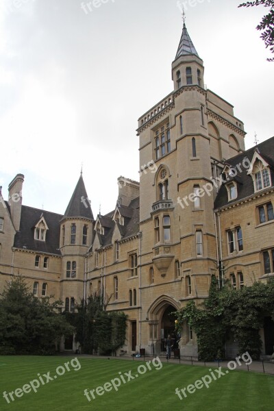 Balliol College University Oxford England Building