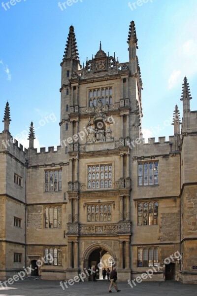 Bodleian Library Duty Copy Library University Oxford England