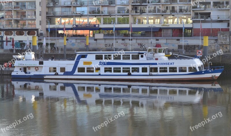 Bremen Weser Kill Ships Ms Hanseat