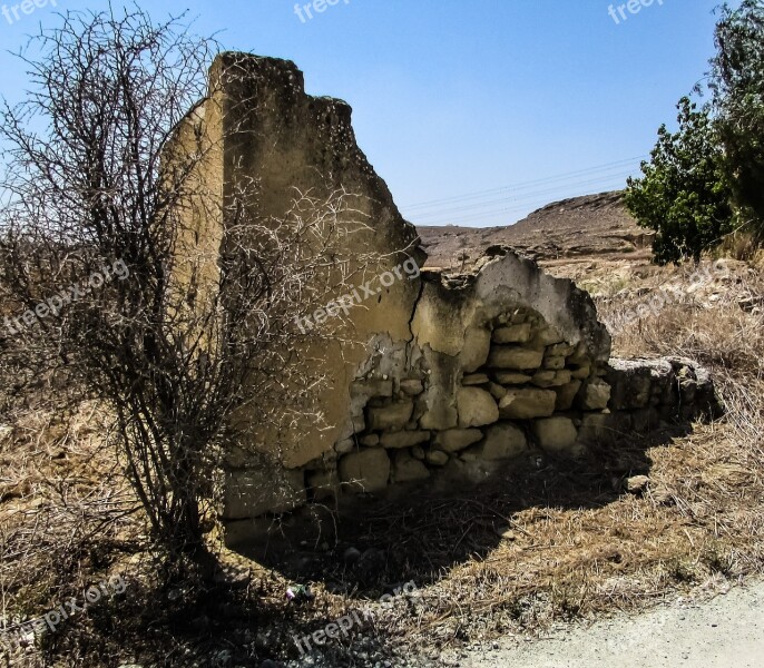 Cyprus Ayios Sozomenos Village Abandoned Deserted