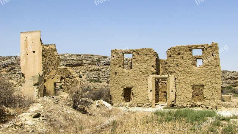 Cyprus Ayios Sozomenos Village Abandoned Deserted