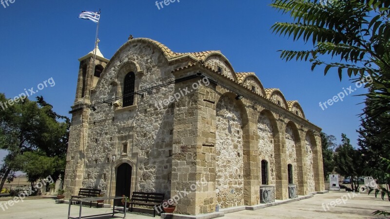 Cyprus Potamia Church Orthodox Architecture