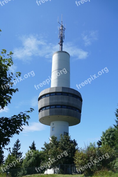 Bad Sachsa Ravens Mountain Transmission Tower Destination Mountain