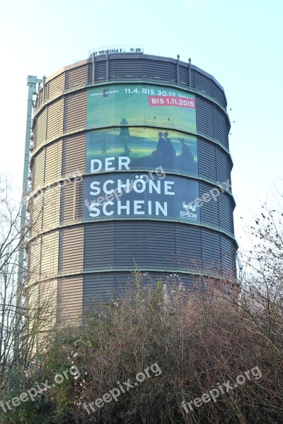 Gasometer Oberhausen Ruhr Area North Rhine Westphalia Free Photos