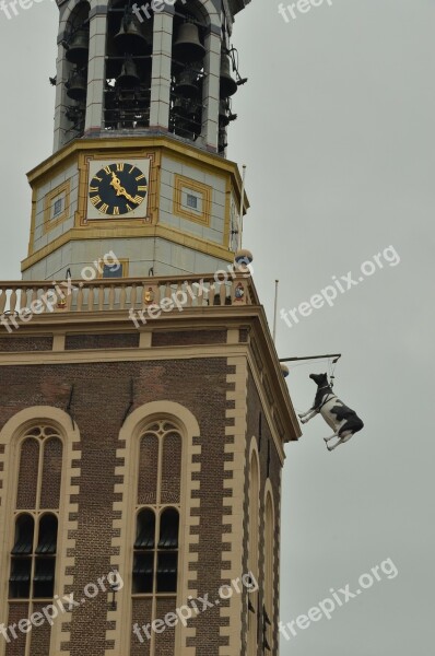 Tower Church Tower Cow Hang Church Bell