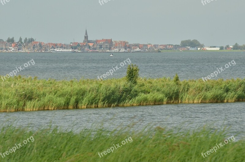 Water More Ijsselmeer Reed Wind