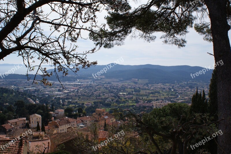 Landscapes France South Of France Old Village Provence