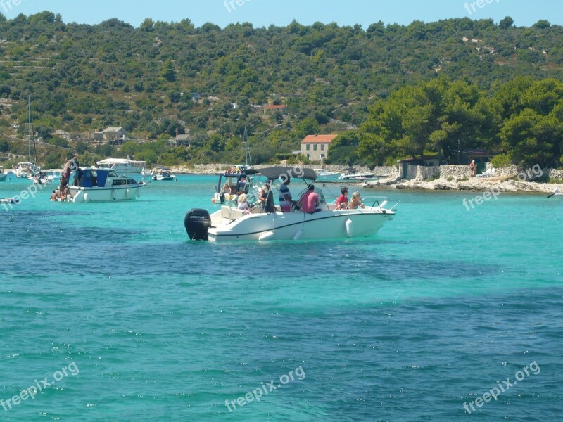 Croatia Adria Adriatic Sea Blue Port