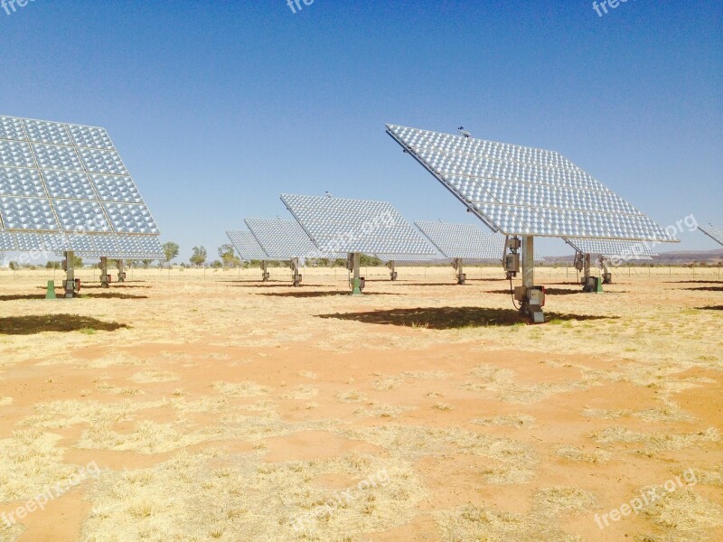 Solar Solar Power Australia Desert Pv