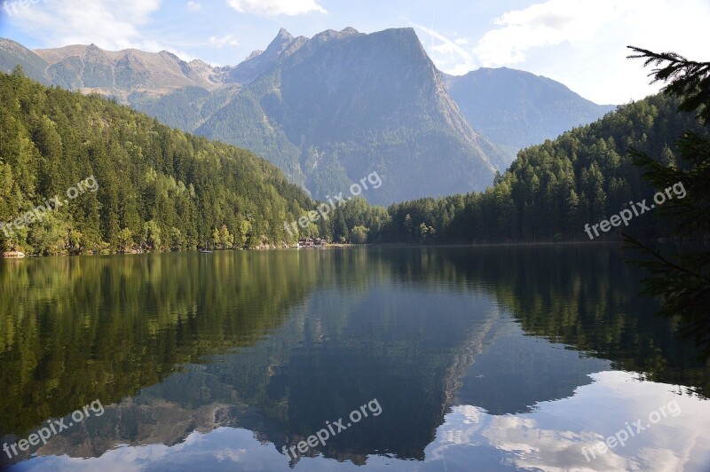 Piburger Lake Oetz Piburg Tyrol Water