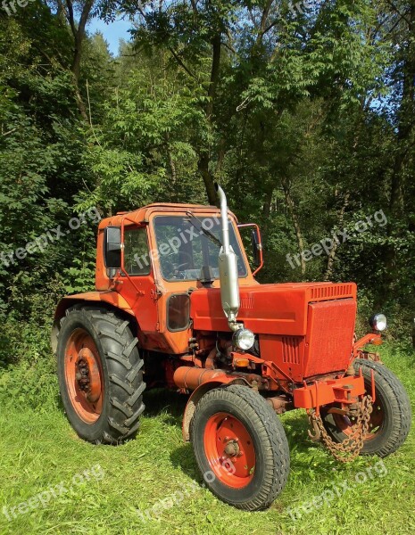 Vehicle Tractor Belarus Ussr Tractors