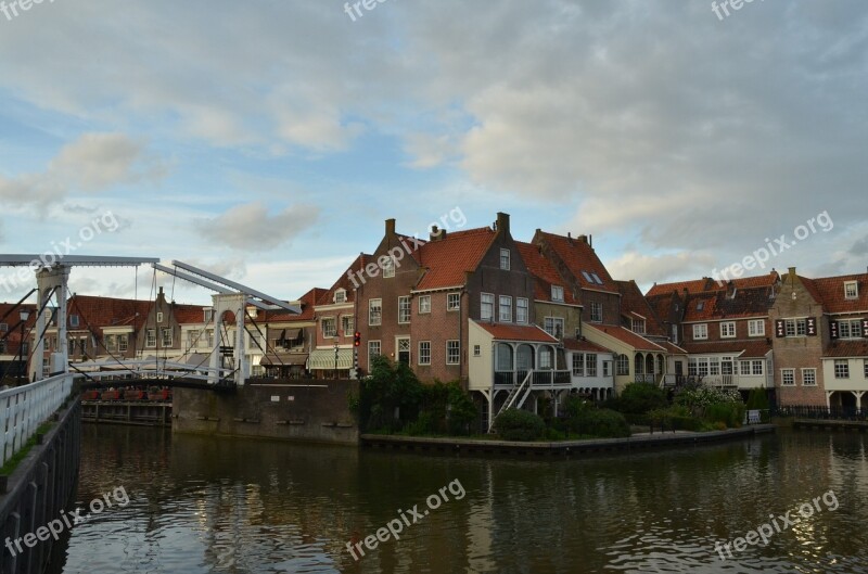 Water Bridge Drawbridge House Building