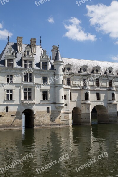 Castle Loire Valley Chateau De Chenonceau Château De La Loire Châteaux De La Loire