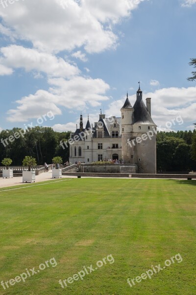 Castle Loire Valley Chateau De Chenonceau Château De La Loire Châteaux De La Loire