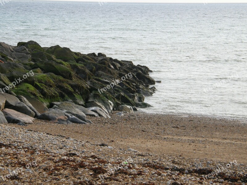 Sea Stones Pebbles Rock Beach