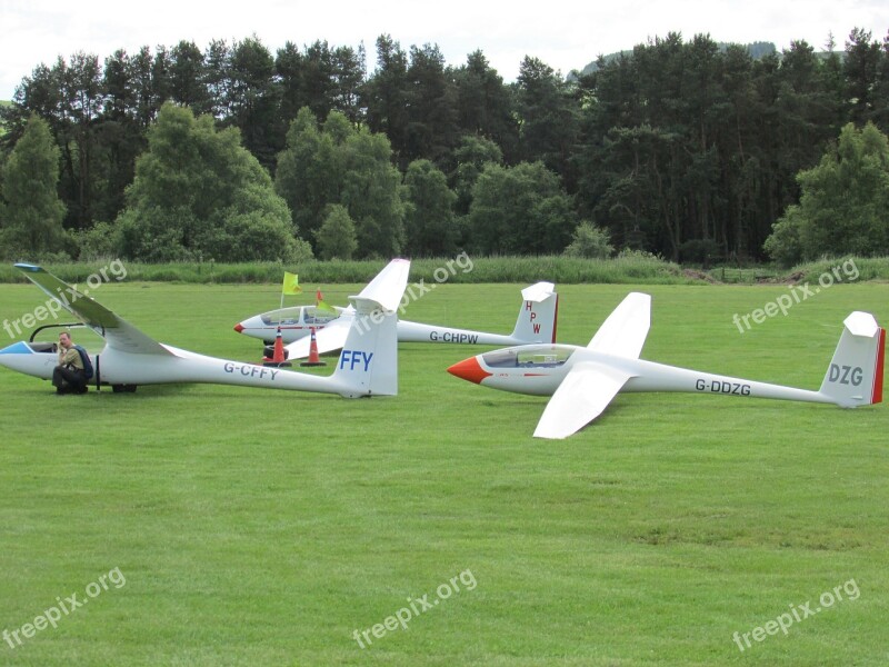 Glider Sailplane Gliding Aircraft Pilot