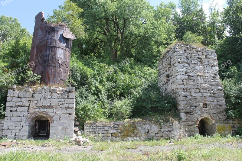 Ruins Lime Kiln Stone Work Free Photos