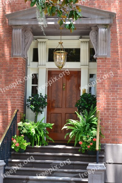 Savannah Georgia Historic District Door Architecture