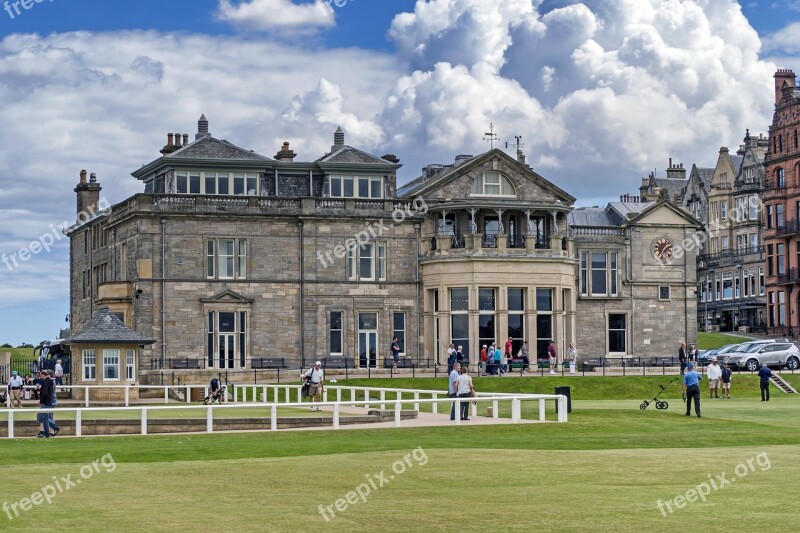 St Andrews Old Course Clubhouse Golf Golf Club