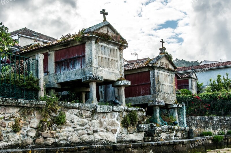 I Horreo Combarro Pontevedra Spain Free Photos