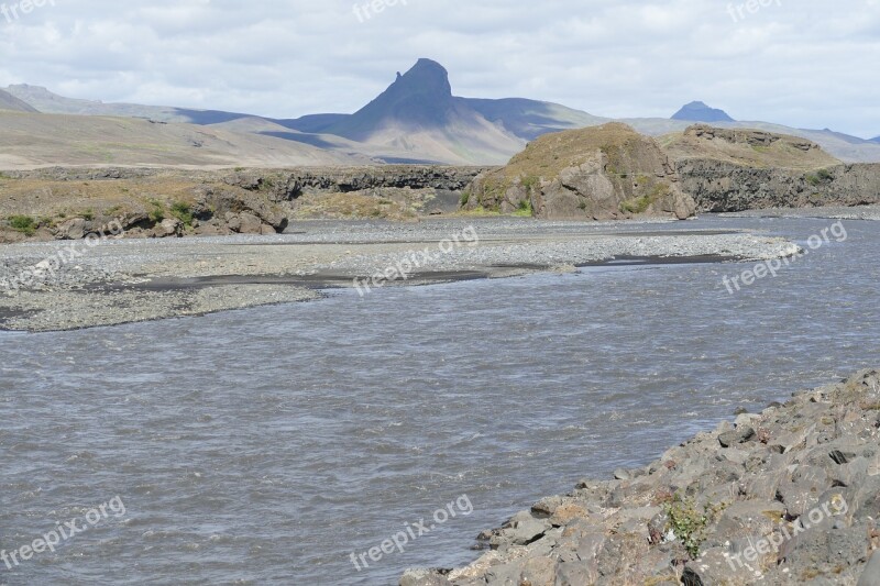 Iceland Thor Mark Landscape Nature Wilderness