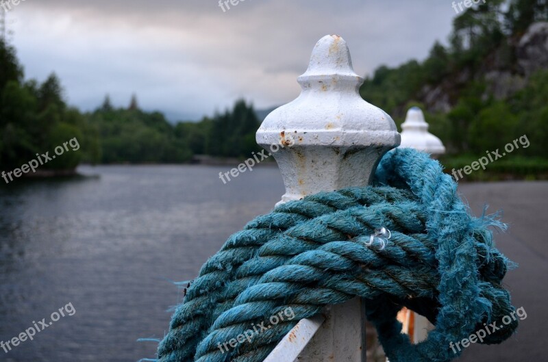 Dew Rope Twisted Ropes Knot Ship Traffic Jams